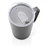  RCS Recycled stainless steel modern vacuum mug with lid, 420 ml - XD Collection