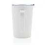  RCS Recycled stainless steel modern vacuum mug with lid, 420 ml - XD Collection