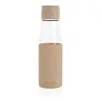  Ukiyo glass hydration tracking bottle with sleeve - Ukiyo