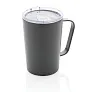  RCS Recycled stainless steel modern vacuum mug with lid, 420 ml - XD Collection