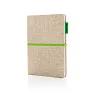  A5 notes s koricom od eko pamučne jute - XD Collection