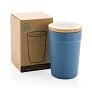  Šalica od GRS RPP-a s FSC® poklopcem od bambusa - XD Collection