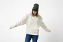  Iqoniq Kruger unisex opušteni pulover od recikliranog pamuka - iqoniq