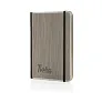  Treeline A5 deluxe notes s drvenim koricama i metalnim okvirom - XD Collection