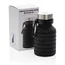  Leakproof collapsible silicon bottle with lid - XD Collection