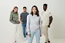  Iqoniq Torres recycled cotton hoodie undyed, natural raw - iqoniq