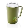  RCS Recycled stainless steel modern vacuum mug with lid, 420 ml - XD Collection