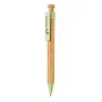  Bamboo pen with wheatstraw clip - XD Collection