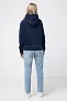  Iqoniq Trivor recycled polyester microfleece hoodie, storm grey - iqoniq
