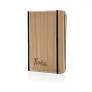  Treeline A5 deluxe notes s drvenim koricama i metalnim okvirom - XD Collection