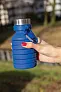  Leakproof collapsible silicon bottle with lid - XD Collection