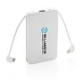  Prijenosna baterija 5000 mAh s integriranim kabelom - XD Collection