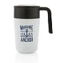  GRS Recycled PP and SS mug with handle - XD Collection