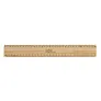  Timberson debelo dvostrano bambus ravnalo, 30 cm - XD Collection