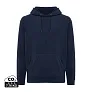  Iqoniq Trivor recycled polyester microfleece hoodie, storm grey - iqoniq
