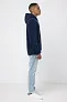  Iqoniq Trivor recycled polyester microfleece hoodie, storm grey - iqoniq