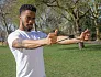  Fitness 8 shape exercise band in pouch - XD Collection