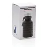  Leakproof collapsible silicon bottle with lid - XD Collection