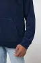  Iqoniq Trivor recycled polyester microfleece hoodie, storm grey - iqoniq