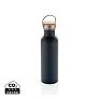  Modern stainless steel bottle with bamboo lid - XD Collection