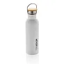  Modern stainless steel bottle with bamboo lid - XD Collection