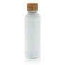  Wood RCS certified recycled stainless steel vacuum bottle - XD Collection