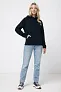  Iqoniq Trivor recycled polyester microfleece hoodie, storm grey - iqoniq