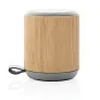  Bamboo and fabric 3W wireless speaker - XD Collection