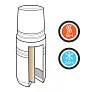 Swiss Peak Elite 0.5L copper vacuum flask - Swiss Peak