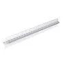  aluminijsko trokutno ravnalo - 30 cm - XD Collection