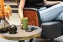  GRS čaša od recikliranog PP-a s poklopcem na preklop - XD Collection