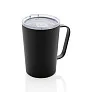  RCS Recycled stainless steel modern vacuum mug with lid, 420 ml - XD Collection