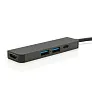  Terra USB hub s HDMI ulazom od RCS recikliranog aluminija - XD Xclusive