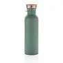  Modern stainless steel bottle with bamboo lid - XD Collection