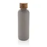  Wood RCS certified recycled stainless steel vacuum bottle - XD Collection