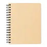  A5 Kraft spiral notebook with sticky notes - XD Collection