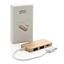 USB hub od bambusa - C - XD Collection