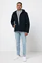  Iqoniq Trivor recycled polyester microfleece hoodie, storm grey - iqoniq