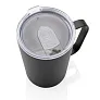  RCS Recycled stainless steel modern vacuum mug with lid, 420 ml - XD Collection