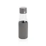  Ukiyo glass hydration tracking bottle with sleeve - Ukiyo