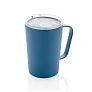  RCS Recycled stainless steel modern vacuum mug with lid, 420 ml - XD Collection