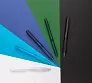  X9 frosted pen with silicon grip - XD Collection