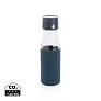  Ukiyo glass hydration tracking bottle with sleeve - Ukiyo