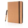  Deluxe A5 portfolio od pluta sa kemijskom olovkom - XD Collection