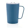  RCS Recycled stainless steel modern vacuum mug with lid, 420 ml - XD Collection