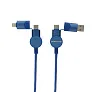  Oakland RCS recycled plastic 6-in-1 fast charging 45W cable - Urban Vitamin