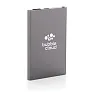  Prijenosna baterija od RCS reciklirane plastike/aluminija, 4000 mAh - XD Collection
