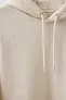  Iqoniq Torres recycled cotton hoodie undyed, natural raw - iqoniq
