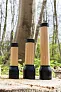  Lucid 1W RCS certified recycled plastic & bamboo torch - XD Collection