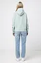  Iqoniq Trivor recycled polyester microfleece hoodie, storm grey - iqoniq